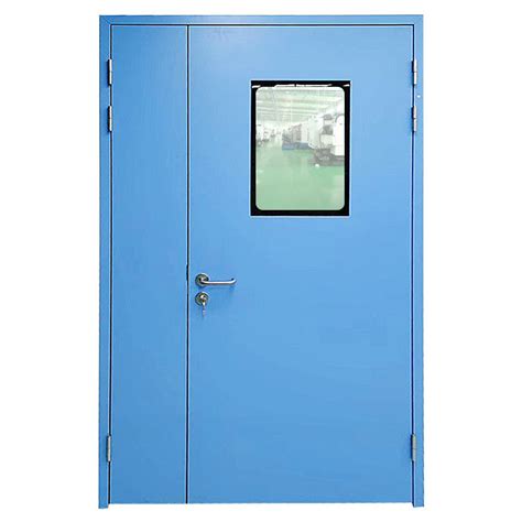 Aluminum Honeycomb Metal Steel 0 8mm Clean Room Door China Cleanroom