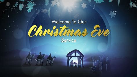 Christmas Eve Service Background