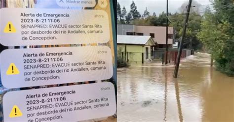 Alerta En Concepci N Desborde Del R O Andali N Afecta A M Ltiples