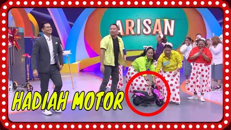 Ibu Ibu Kaget Dapat Hadiah Motor ARISAN BEST MOMENT 03 07 24 YouTube