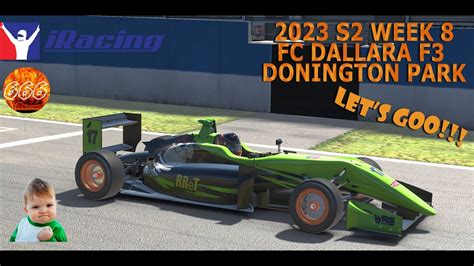 Donington Park 2023 S2 Week 8 Formula C Moza Racing Dallara F3