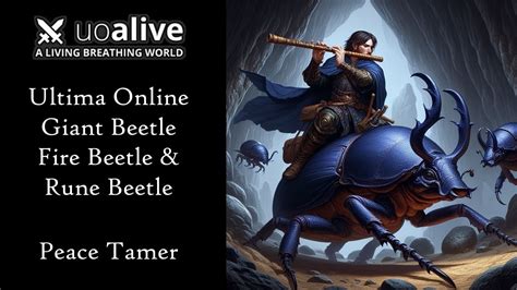 Ultima Online Uoalive Giant Beetle Fire Beetle Rune Beetle Peace