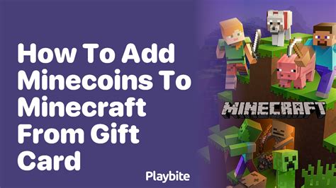 How To Add Minecoins To Minecraft From A T Card Playbite