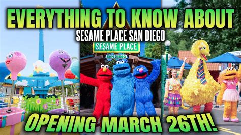 Sesame Place San Diego Opening On March 26th Full Details