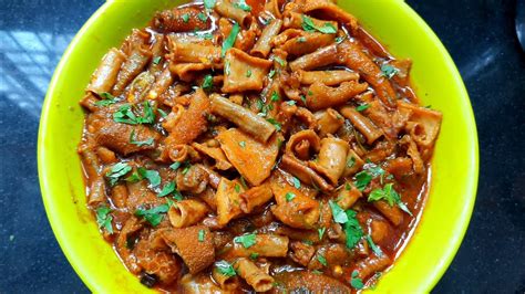 Simple And Tasty Mutton Boti Curry Recipe Goat Intestines Gravy Curry