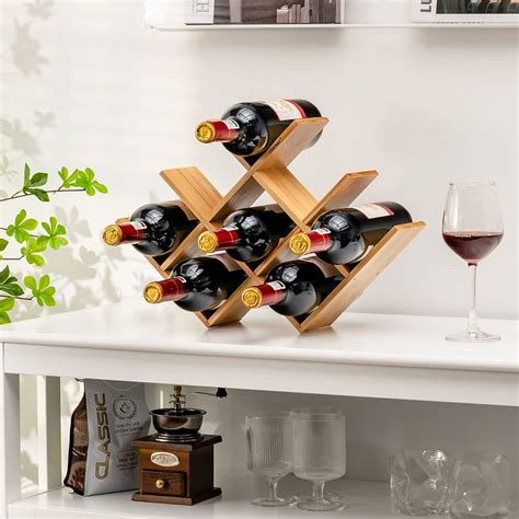 Casier à Vin Présentoir de Bouteilles de vin Rangement pour Cuisine