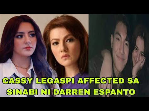 CARMINA VILLAROEL HINDI NAGUSTOHAN ANG SINABI NI DARREN ESPANTO