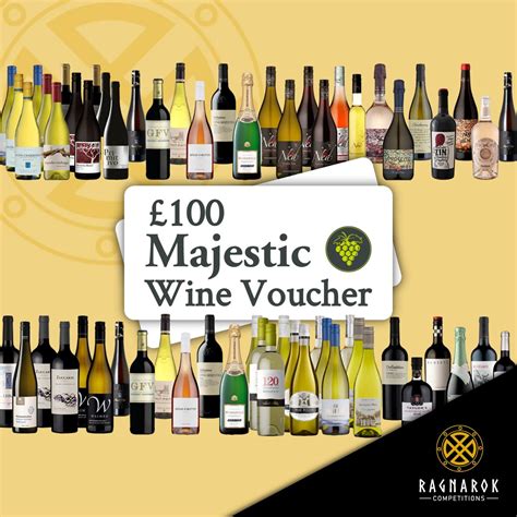 £100 Majestic Wine Voucher Ragnarok Competitions