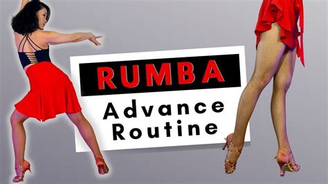 RUMBA 5 Advanced Steps Swivels 3 Alemanas Dance Tutorial YouTube