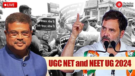 Neet Ugc Net Protest Updates Anti Paper Leak Law For Exams Comes Into