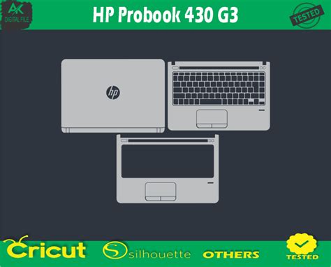 Hp Probook 430 G3 Skin Vector Template 430