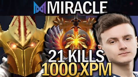 Legion Commander Dota 2 Miracle With 21 Kills 1000 XPM YouTube