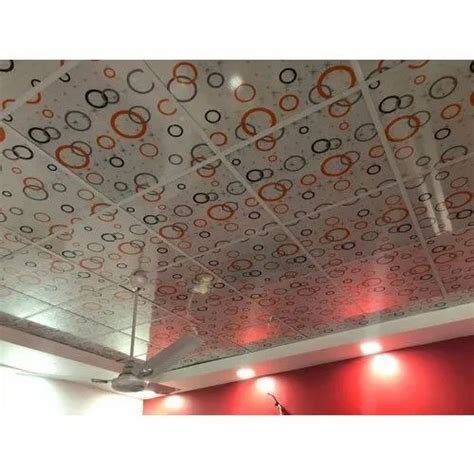 Color Coated Pvc False Ceiling Thickness Mm At Rs Square Feet