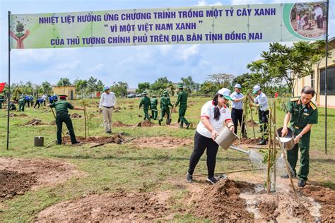 Vedan hưởng ứng chương trình trồng 1 tỷ cây xanh Vì một Việt Nam xanh