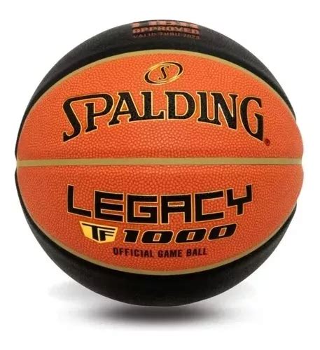 Pelota De Basquet Spalding Tf 1000 Legacy Cuero N6 LMR Deportes