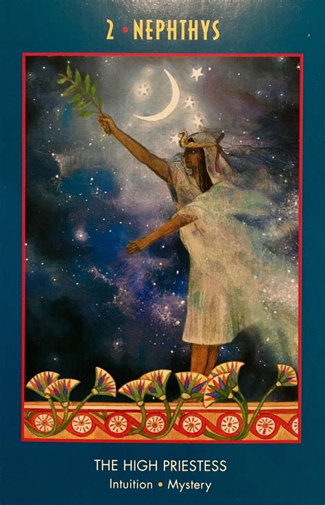 January Daily Angel Oracle Card Nephthys From The Anubis