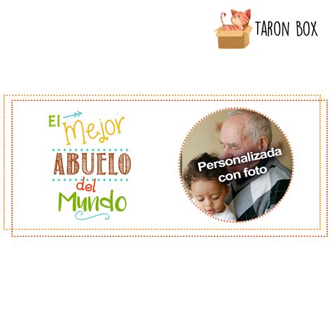 Comprar Taza Personalizada El Mejor Abuelo Del Mundo Online Taron Box