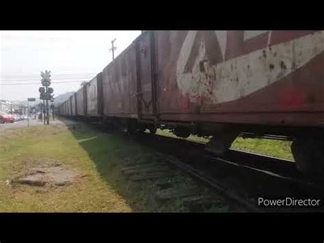 Trem G12 3669 da RUMO logística em Jaraguá do Sul SC destino ao