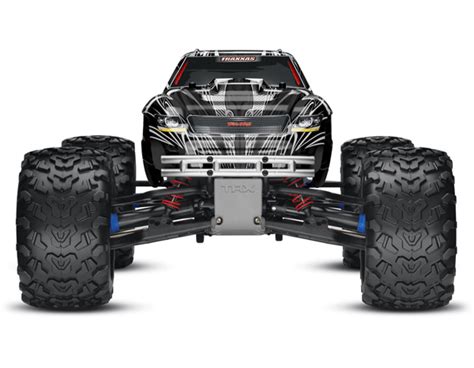 HopMeUp Traxxas 49077 3 BLK T Maxx 3 3 Black 1 10 Nitro Powered 4WD