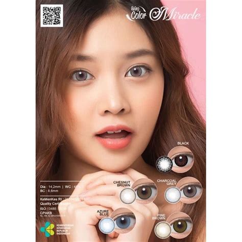 Jual Softlens Miracle 142 Mm Normal And Minus 050 Sd 600 By