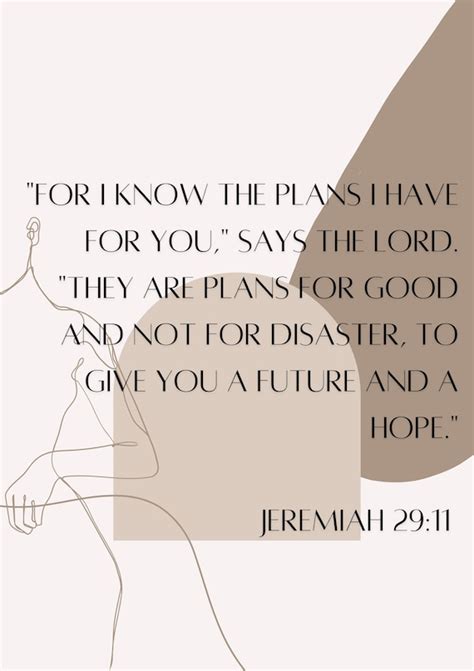 Bible Verse Wall Art Bible Quote Jeremiah Instant Etsy