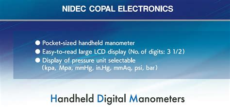 Ichiban Precision Sdn Bhd Other Nidec Digital Handheld Manometer