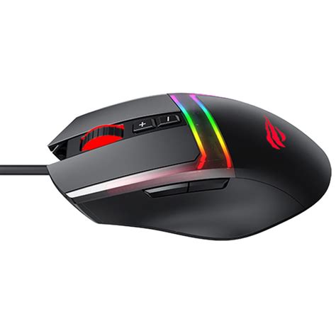 Souris Gaming Filaire Optique Havit Ms Noir Spacenet Tunisie