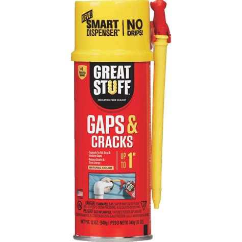 Great Stuff Smart Dispenser Gaps And Cracks Insulating Foam Sealant