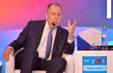 New Delhi Russian Foreign Minister Sergey Lavrov Speaks During Raisina Dialogue 2023 Gallery