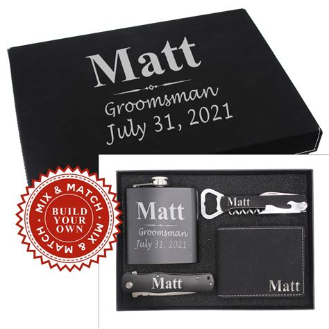 Best Man Proposal Box Personalized Groomsmen T Box Etsy