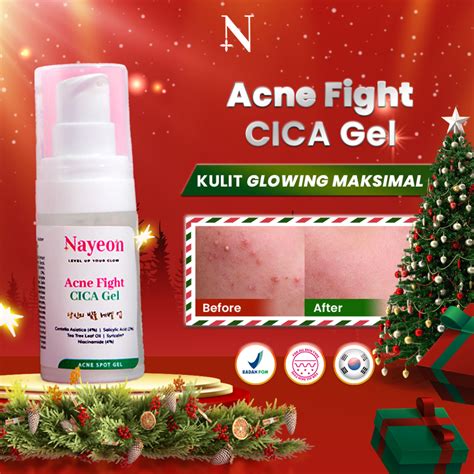 Jual Nayeon Skincare Acne Cica Gel Salicylic Acid Anti Acne Bpom Pimple