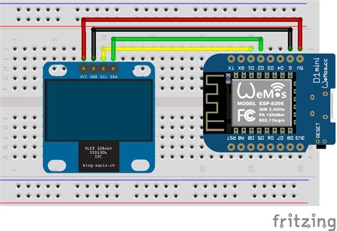 Esp8266 Ntp Clock On Ssd1306 Oled Arduino Ide