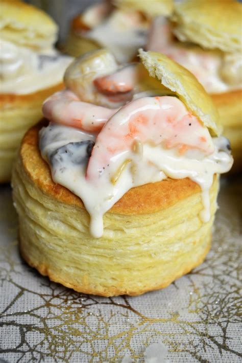 Vol Au Vent Aux Fruits De Mer Et Maroilles Recette Raffinée