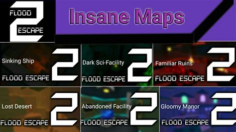 Flood Escape 2 Insane Maps