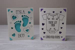 Cricut Baby Shower Card - Free Baby Shower SVG Files