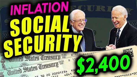 2400 Inflation Stimulus Checks For Seniors Social Security 2024 SSA