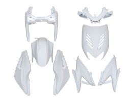 Kit De Carenados Tunr New Design Para Yamaha Aerox Blanco