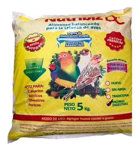 Nutribiz Alimento Balanceado Para Aves Kg En Venta En Almirante Brown