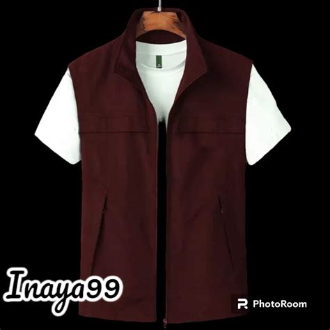 Jual Rompi Casual Rompi Keren Rompi Lapangan Rompi Pria Vest