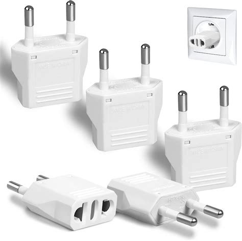 Amazon 6 Pack Of ALINNA US Plug Adapter EU AU CN To US America