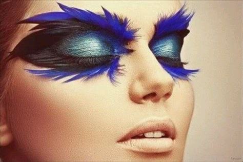 Beautiful And Creative Eyeliner Designs Bird Makeup Theatrical