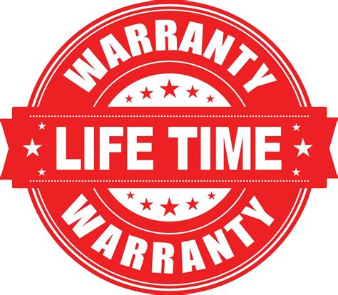 Life Time Warranty Stamp Vector Logo Image 7702618 Vector Art At Vecteezy