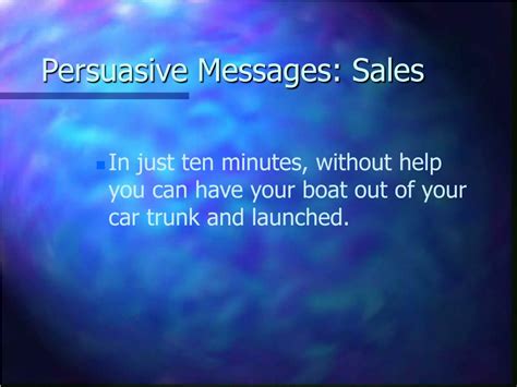 Ppt Persuasive Messages Sales Powerpoint Presentation Free Download