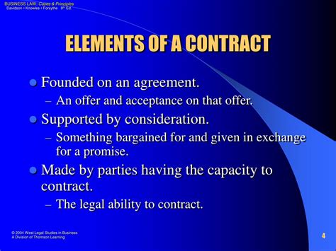 Ppt Chapter 9 Introduction To Contract Law And Contract Theory