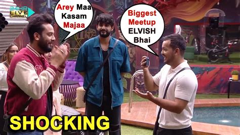 Bigg Boss OTT 2 Live Anunay Sood Ne ELvish Yadav Aur Fukra Insaan Ko