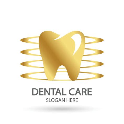 Dental Clinic Logo Tooth Vector Template Oral Care Dental And Clinic