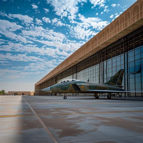 Premium Photo Jet At Royal Saudi Air Force Museum Landmark Airport Scene