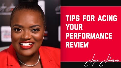 Surefire Ways To Ace Your Annual Performance Review Joyce Johnson