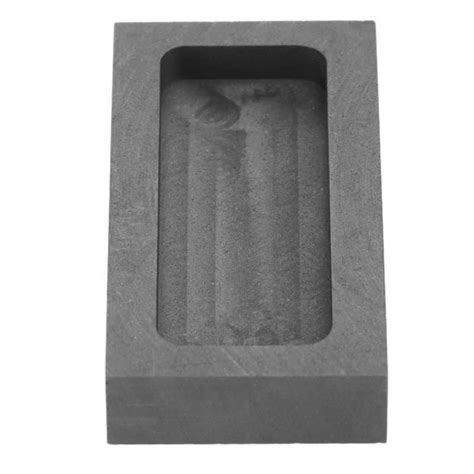 Zerodis Moule Lingot Moule De Barre De Coul E En Graphite De