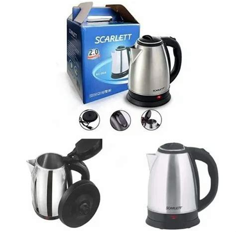 Scarlett Stainless Steel Scarlet Electric Kettle For Personal